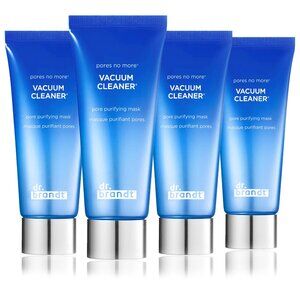 (4-Pack) Dr Brandt 1 Oz Pores No More Vacuum Cleaner Pore Purifying Mask